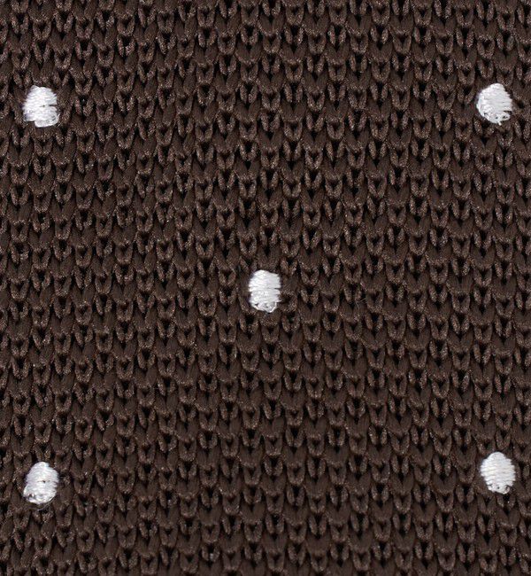 UNITED ARROWS green label relaxing「GLR ポリエステル ウォッシャブル ニット ドット ネクタイ ニットタイ」|ネクタイ・蝶ネクタイ|