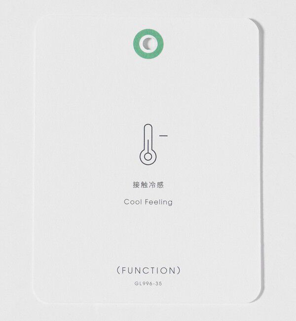 UNITED ARROWS green label relaxing「オーガニックコットン ポンチ クルーネック Tシャツ -接触冷感-」|Tシャツ・カットソー|