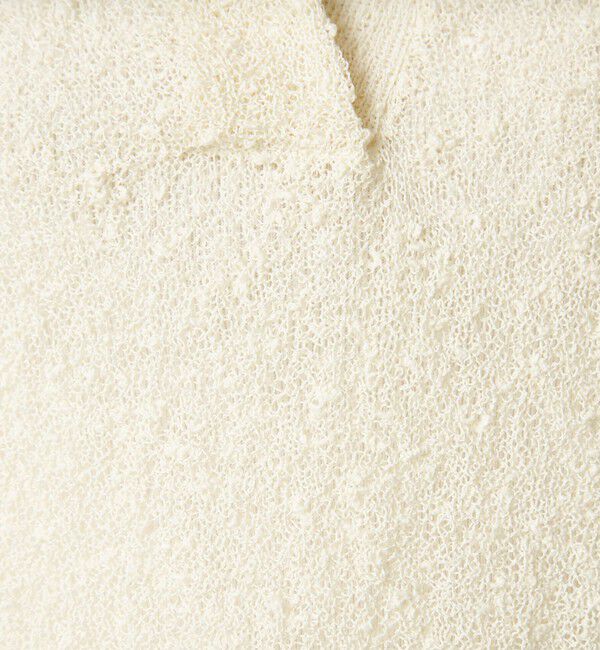 UNITED ARROWS green label relaxing「ノットヤーン スキッパー プルオーバー ウォッシャブル」|ニット・セーター|