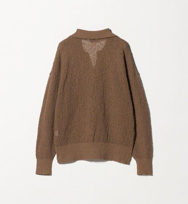 UNITED ARROWS green label relaxing「ノットヤーン スキッパー プルオーバー ウォッシャブル」|ニット・セーター|