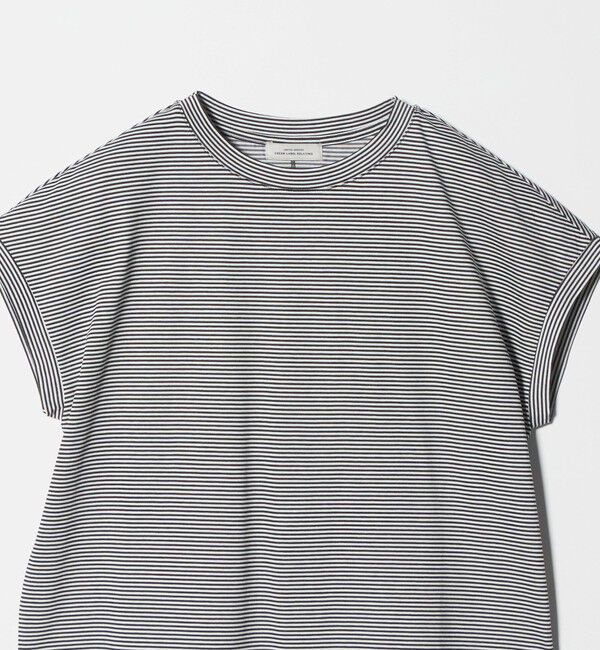 UNITED ARROWS green label relaxing「グロッシー フレンチスリーブ Tシャツ 制菌」|Tシャツ・カットソー|