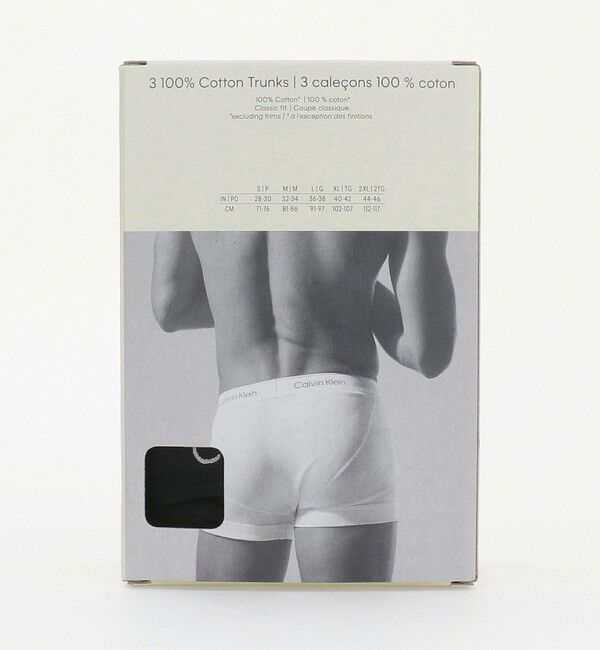 UNITED ARROWS green label relaxing「【WEB限定】＜Calvin Klein＞3枚パック ボクサーパンツ」|インナー|