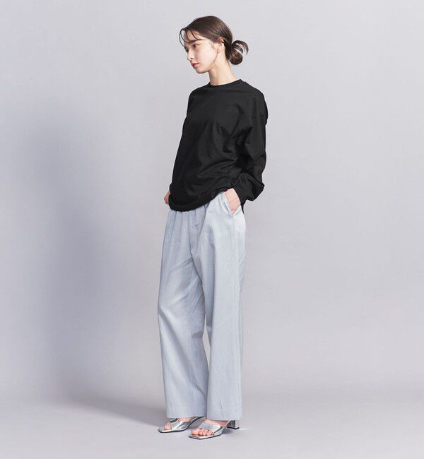 BEAUTY&YOUTH UNITED ARROWS「【WEB限定】フィッシュ ロングスリーブ Tシャツ」|Tシャツ・カットソー|