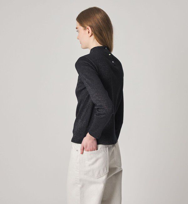 STEVEN ALAN「＜Steven Alan＞ラメ ボトルネック プルオーバー」|Tシャツ・カットソー|