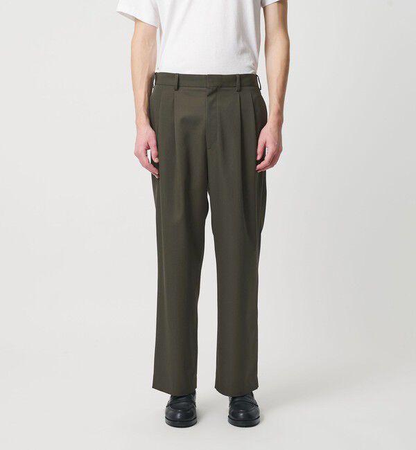 BEAUTY&YOUTH UNITED ARROWS「ツイル ギャバ バギー スラックス NO.9」|チノ|