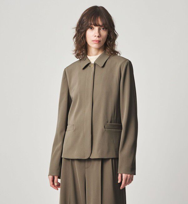 STEVEN ALAN「＜Steven Alan＞フライフロント ジャケット」|テーラードジャケット|