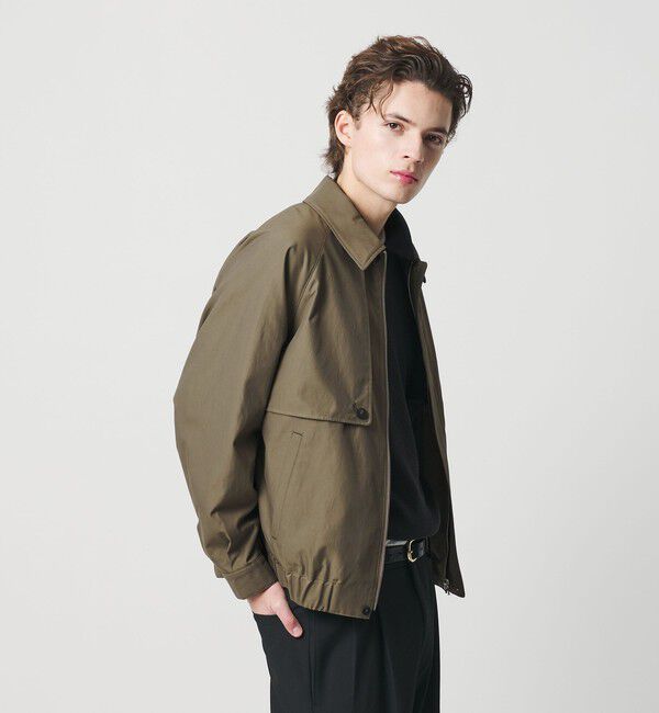 BEAUTY&YOUTH UNITED ARROWS「Veldam ギャバ ショート ジャケット」|ブルゾン・スタジャン|