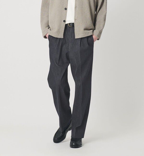 BEAUTY&YOUTH UNITED ARROWS「デニム 1P テーパードパンツ NO.9-Remix」|チノ|