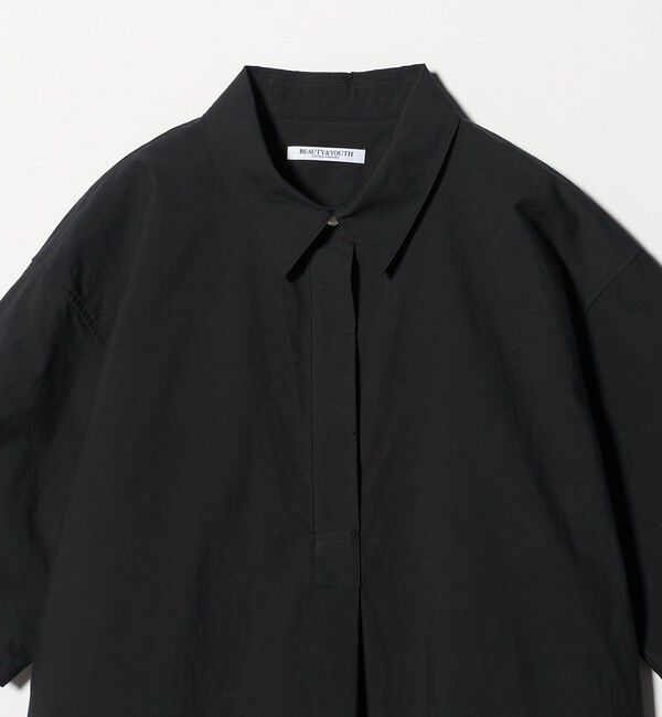 BEAUTY&YOUTH UNITED ARROWS「コットンナイロン ミニ シャツワンピース」|ワンピース|