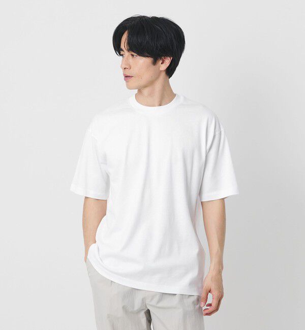 BEAUTY&YOUTH UNITED ARROWS「ギザコットン スパーブ クルーネック Tシャツ」|Tシャツ・カットソー|