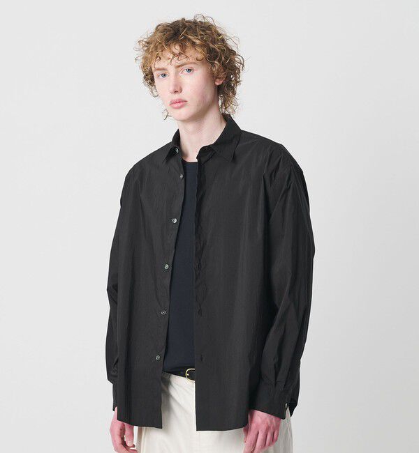 BEAUTY&YOUTH UNITED ARROWS「ライト コットンナイロン ワッシャー レギュラーシャツ GRANDE TAPERD型」|シャツ・ブラウス|