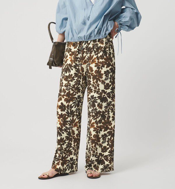 BEAUTY&YOUTH UNITED ARROWS「フラワープリント イージーパンツ ウォッシャブル」|その他|
