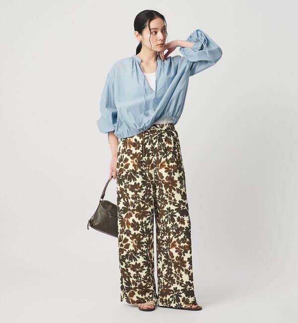 BEAUTY&YOUTH UNITED ARROWS「フラワープリント イージーパンツ ウォッシャブル」|その他|