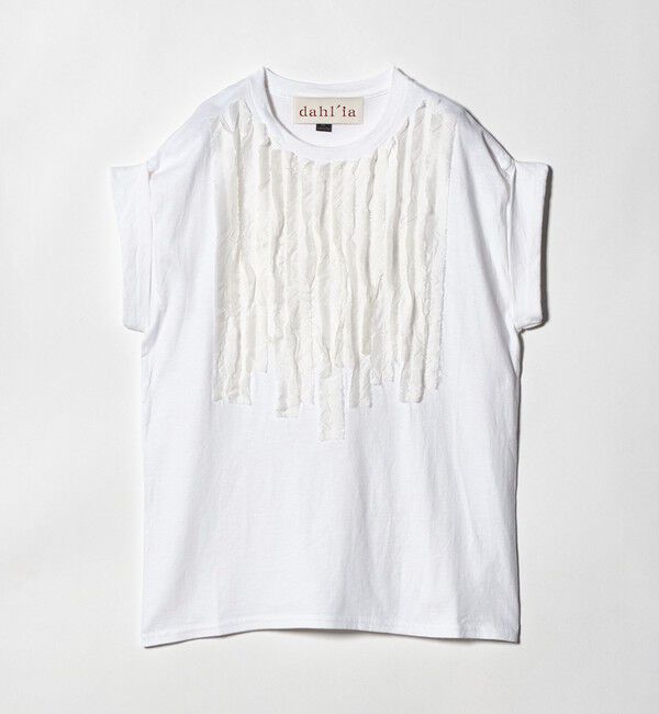 BEAUTY&YOUTH UNITED ARROWS「＜dahl&rsquo;ia＞リメイク ショートスリーブ Tシャツ」|Tシャツ・カットソー|WHITE