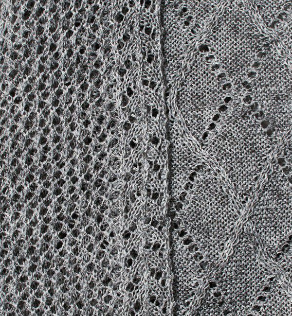 BEAUTY&YOUTH UNITED ARROWS「アイレットパターン シアー カーディガン 」|カーディガン|