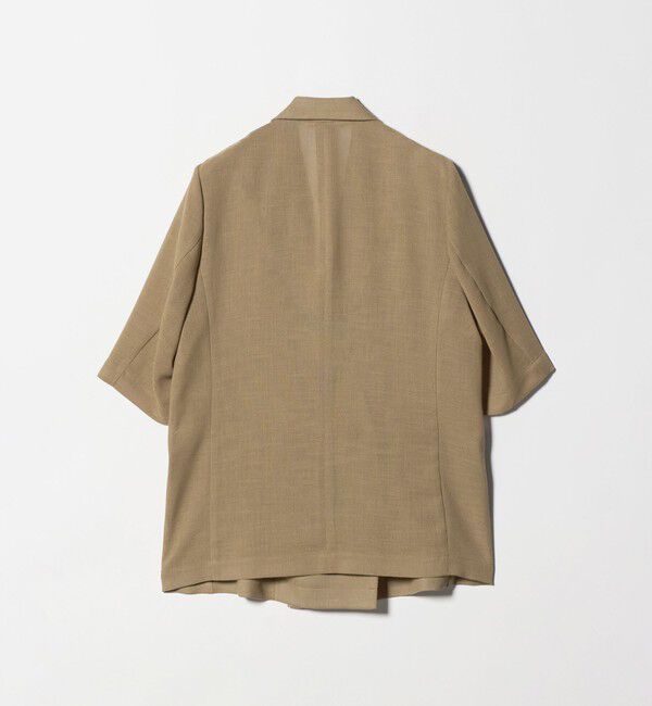 BEAUTY&YOUTH UNITED ARROWS「ポリエステル メッシュ ハーフスリーブ ジャケット ウォッシャブル」|テーラードジャケット|