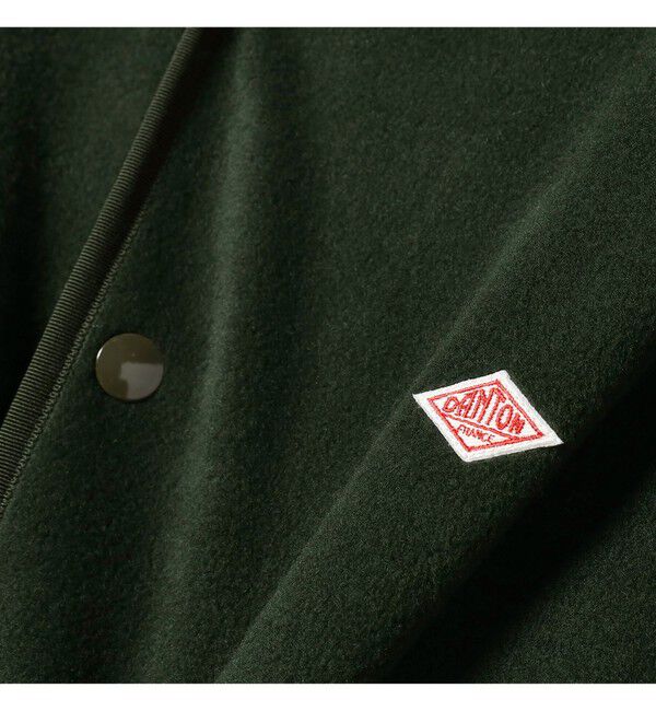 Ray BEAMS 「DANTON / FLEECE COLLARLESS JACKET」|ブルゾン・スタジャン|