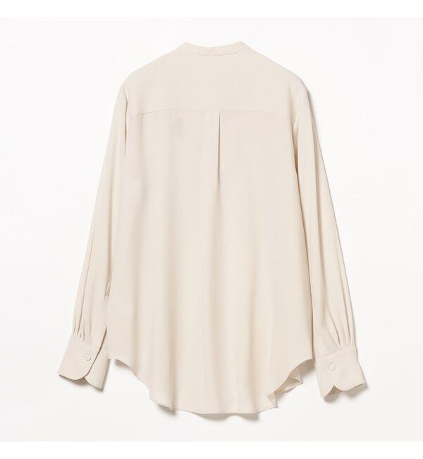 Demi-Luxe BEAMS 「ジョーゼット フリルブラウス＊」|シャツ・ブラウス|