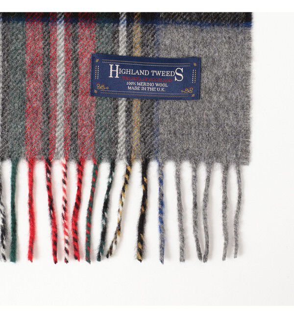 BEAMSBOY「HIGHLAND TWEEDS / チェック ストール 小」|マフラー|