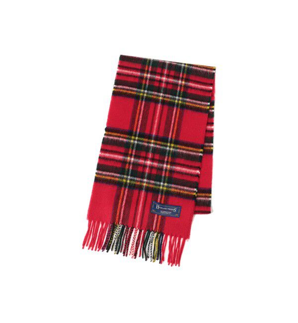 BEAMSBOY「HIGHLAND TWEEDS / チェック ストール 小」|マフラー|