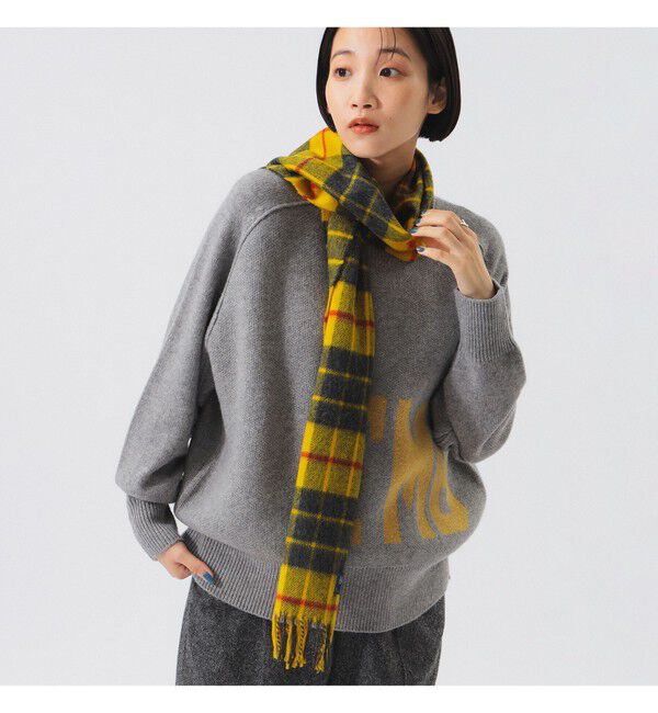 BEAMSBOY「HIGHLAND TWEEDS / チェック ストール 小」|マフラー|