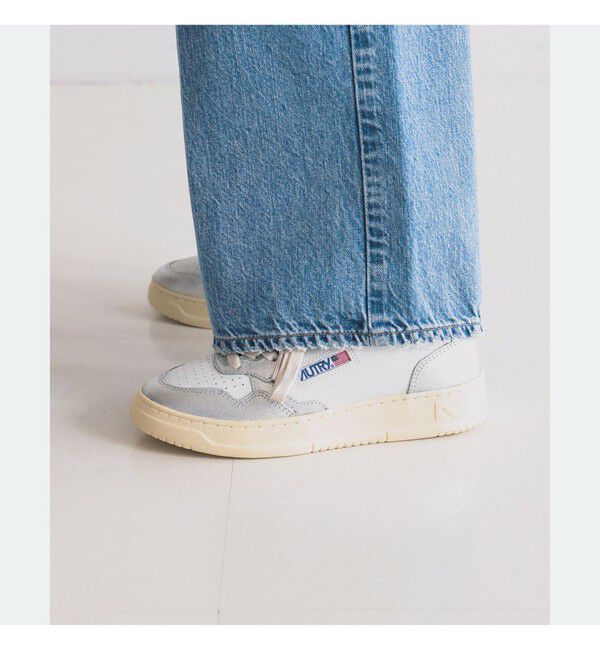 Demi-Luxe BEAMS 「AUTRY / MEDALIST LOW バイカラー レザースニーカー」|スニーカー|