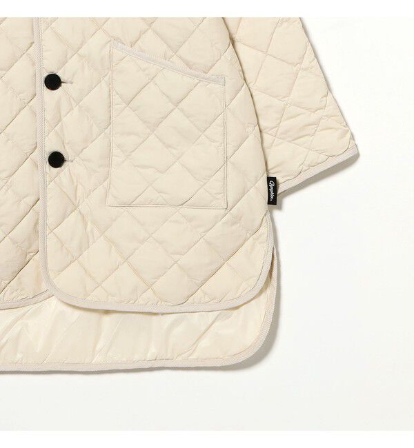 Ray BEAMS 「GYMPHLEX / キルト ダウン コート」|ダッフルコート|