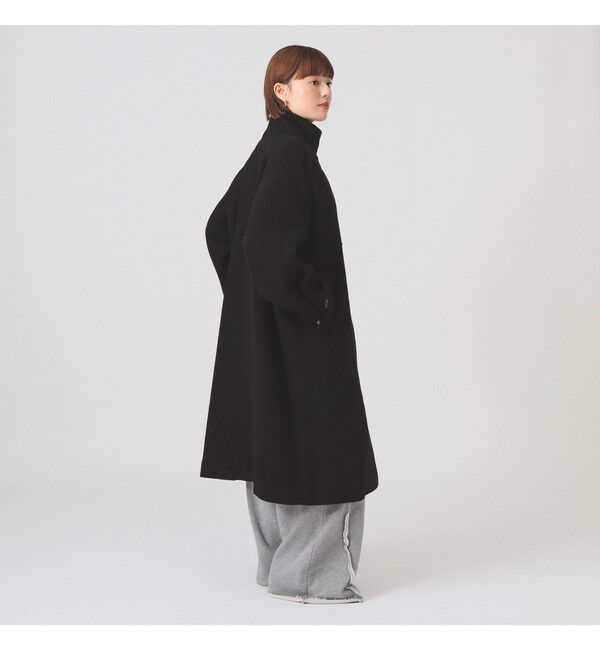 Ray BEAMS 「スタンドカラー シングル コート」|ダッフルコート|