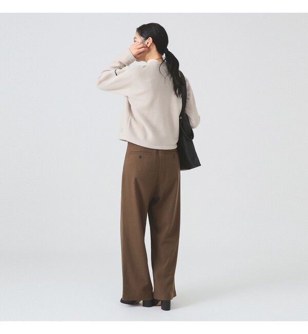 Ray BEAMS 「ORCIVAL / フリース クルーネック カーディガン」|カーディガン|