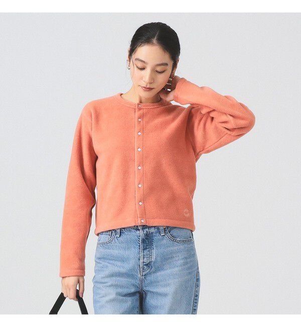 Ray BEAMS 「ORCIVAL / フリース クルーネック カーディガン」|カーディガン|