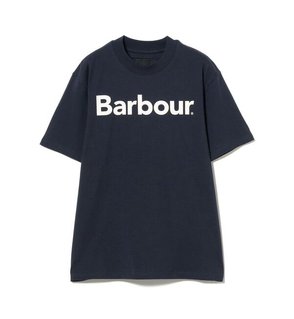 Demi-Luxe BEAMS 「【WEB限定】Barbour / PENSFORD ロゴ Tシャツ」|Tシャツ・カットソー|NAVY