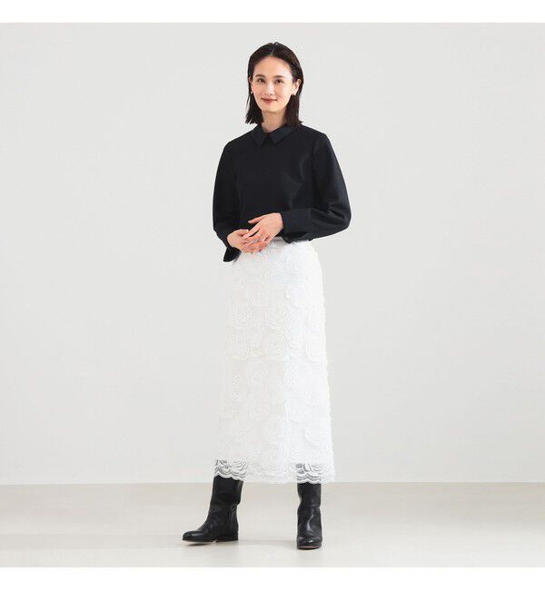 Demi-Luxe BEAMS 「アタッチドカラー ツイルシャツ」|シャツ・ブラウス|