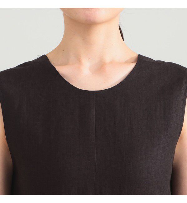 Demi-Luxe BEAMS 「シンプル リネン 2WAY ドレス .M」|ワンピース|