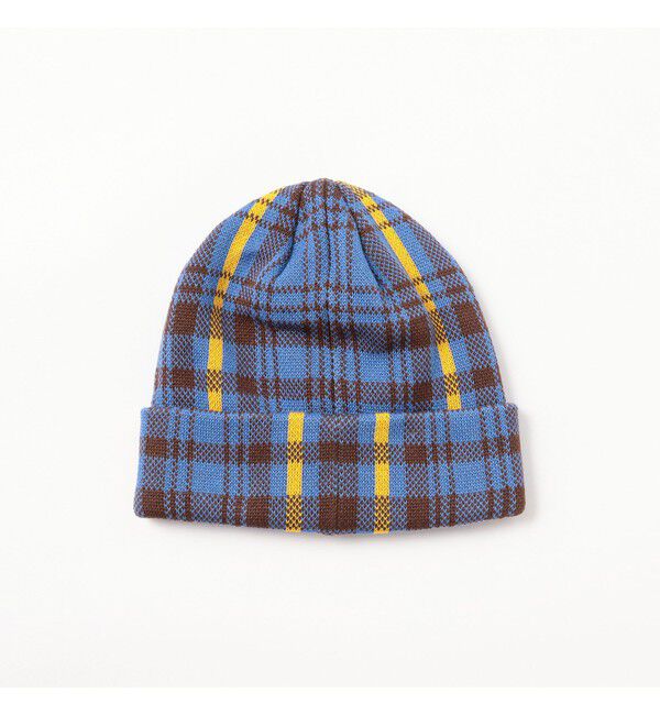 BEAMS「チェック ビーニー」|キャップ・キャスケット|