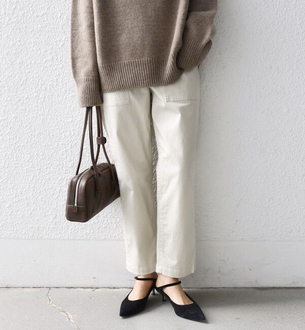 SHIPS for women「【WEB限定】ストレッチ ベーシック ベイカー パンツ」|その他|