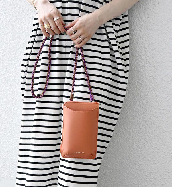 SHIPS any「【WEB限定】SHIPS any: マルチ モバイル ポシェット」|ショルダー・メッセンジャー|