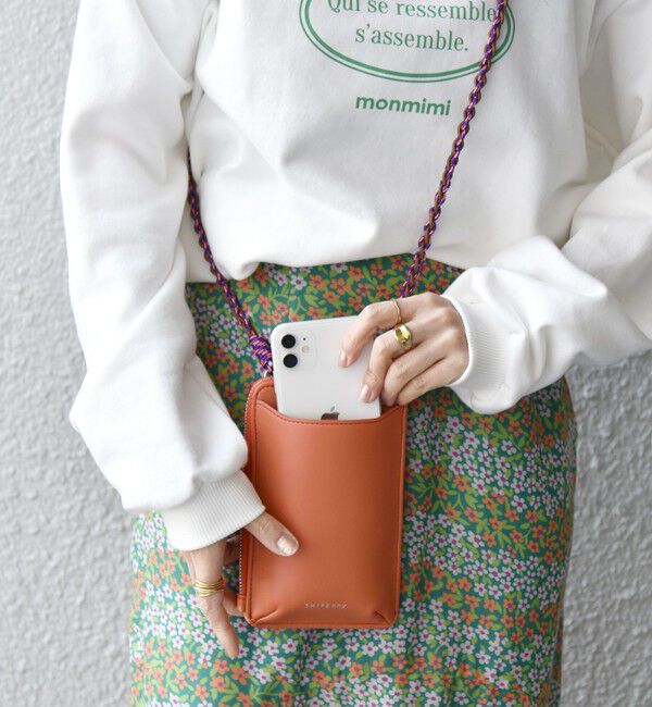 SHIPS any「【WEB限定】SHIPS any: マルチ モバイル ポシェット」|ショルダー・メッセンジャー|