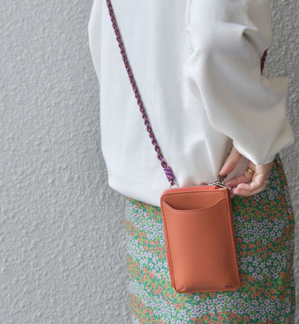 SHIPS any「【WEB限定】SHIPS any: マルチ モバイル ポシェット」|ショルダー・メッセンジャー|