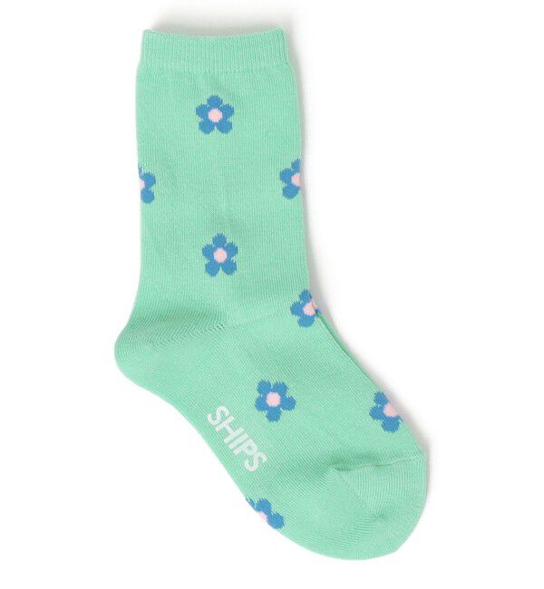 SHIPS KIDS「SHIPS KIDS:デイジー ソックス」|ソックス|ミント