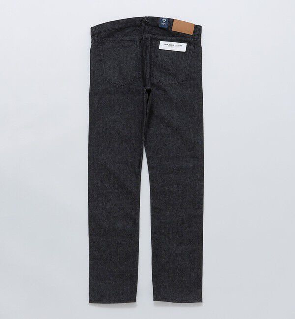 SHIPS「SHIPS: オイカワデニム セルビッチ 5ポケット デニム パンツ (ブラック)」|デニム|