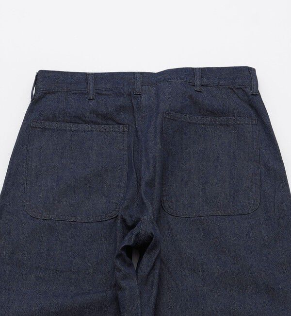 SHIPS「SHIPS STANDARD: デニム ワイド トラウザーズ」|デニム|