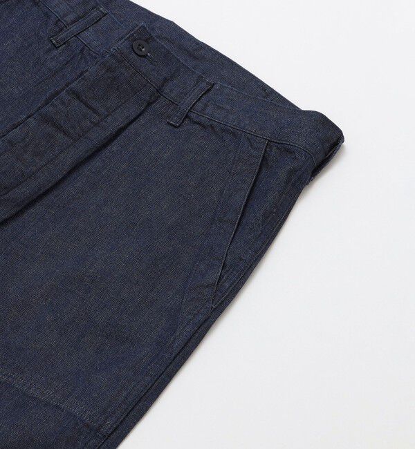 SHIPS「SHIPS STANDARD: デニム ワイド トラウザーズ」|デニム|