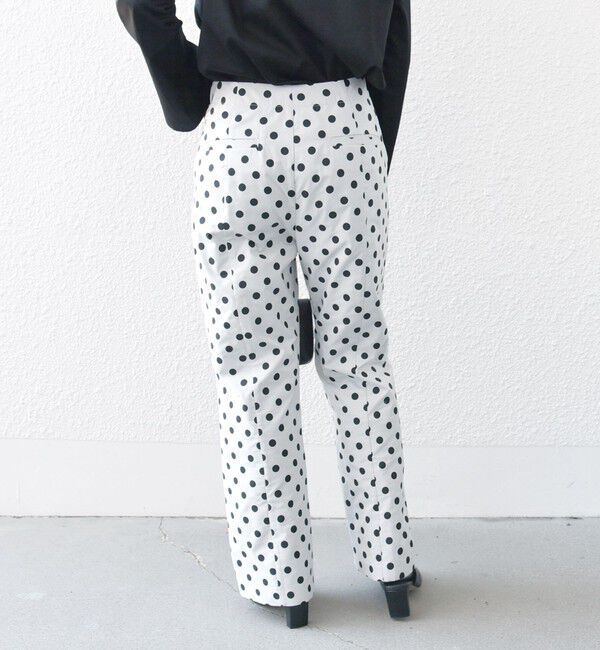 SHIPS any「SHIPS any: ドット ジャカード ストレート ポケット パンツ」|その他|