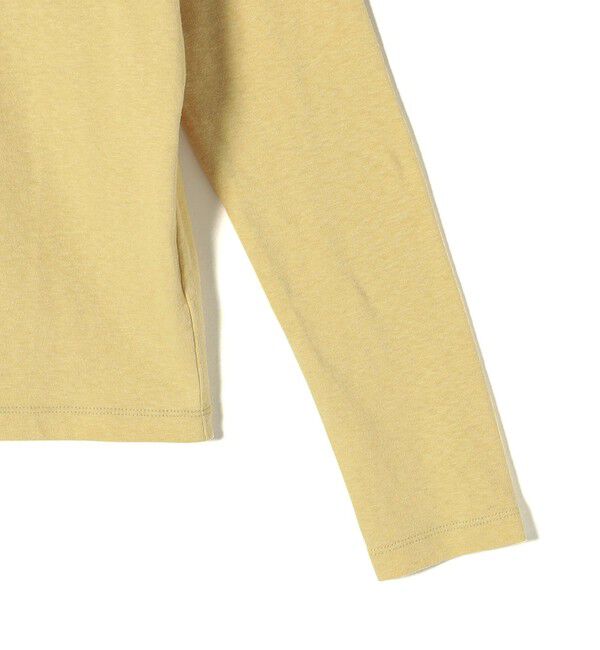 SHIPS for women「【SHIPS別注】onit:〈手洗い可能〉ラフィ 天竺 バック オープン ロング スリーブ◇」|Tシャツ・カットソー|