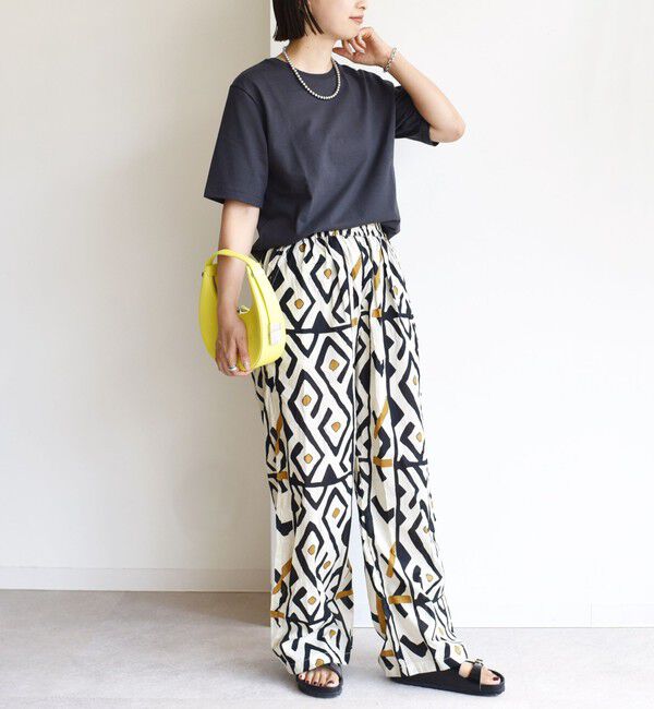 SHIPS for women「〈手洗い可能〉ベーシック TEE」|Tシャツ・カットソー|