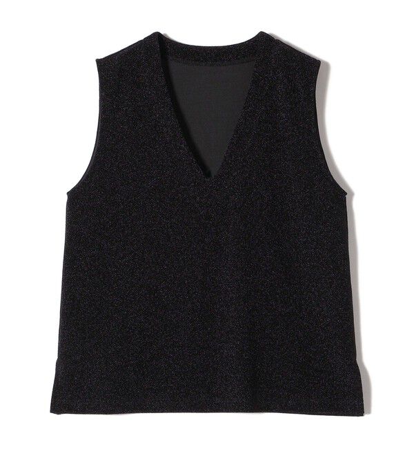 SHIPS Colors 「SHIPS Colors:〈手洗い可能〉ラメ スムース Vネック トップス◇」|その他|