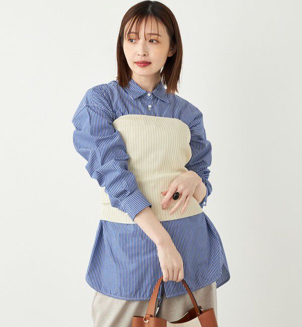 SHIPS Colors 「SHIPS Colors:〈手洗い可能〉リブ ビスチェ」|その他|