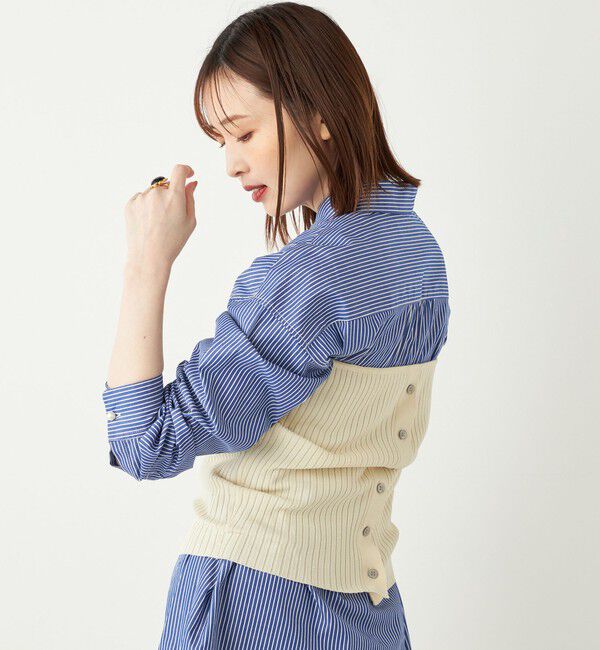 SHIPS Colors 「SHIPS Colors:〈手洗い可能〉リブ ビスチェ」|その他|