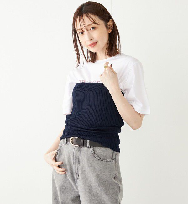 SHIPS Colors 「SHIPS Colors:〈手洗い可能〉リブ ビスチェ」|その他|