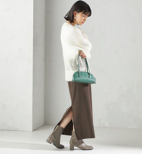 SHIPS for women「〈手洗い可能〉リブ ジャージー 2WAY ストレッチ スカート」|スカート|